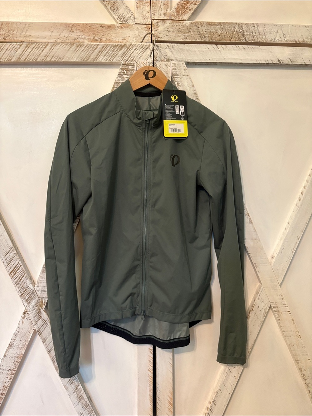 Pearl Izumi Women's PRO Barrier Jacket size M cycling, balsam green